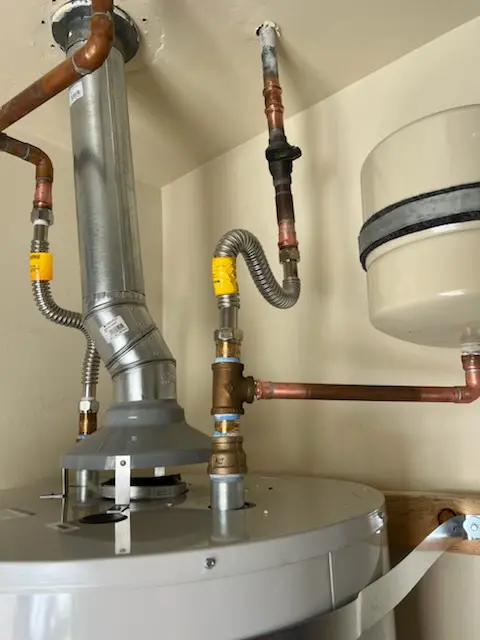 Water heater installation and plumbing repair in Victor